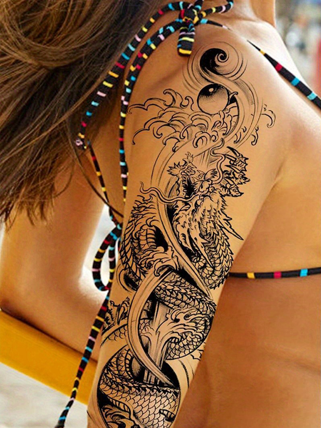 Chinese Style Personalized Tattoo Sticker